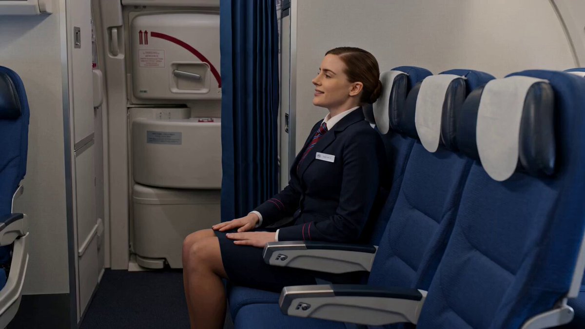 Flight Attendant Cinematic Storyboard