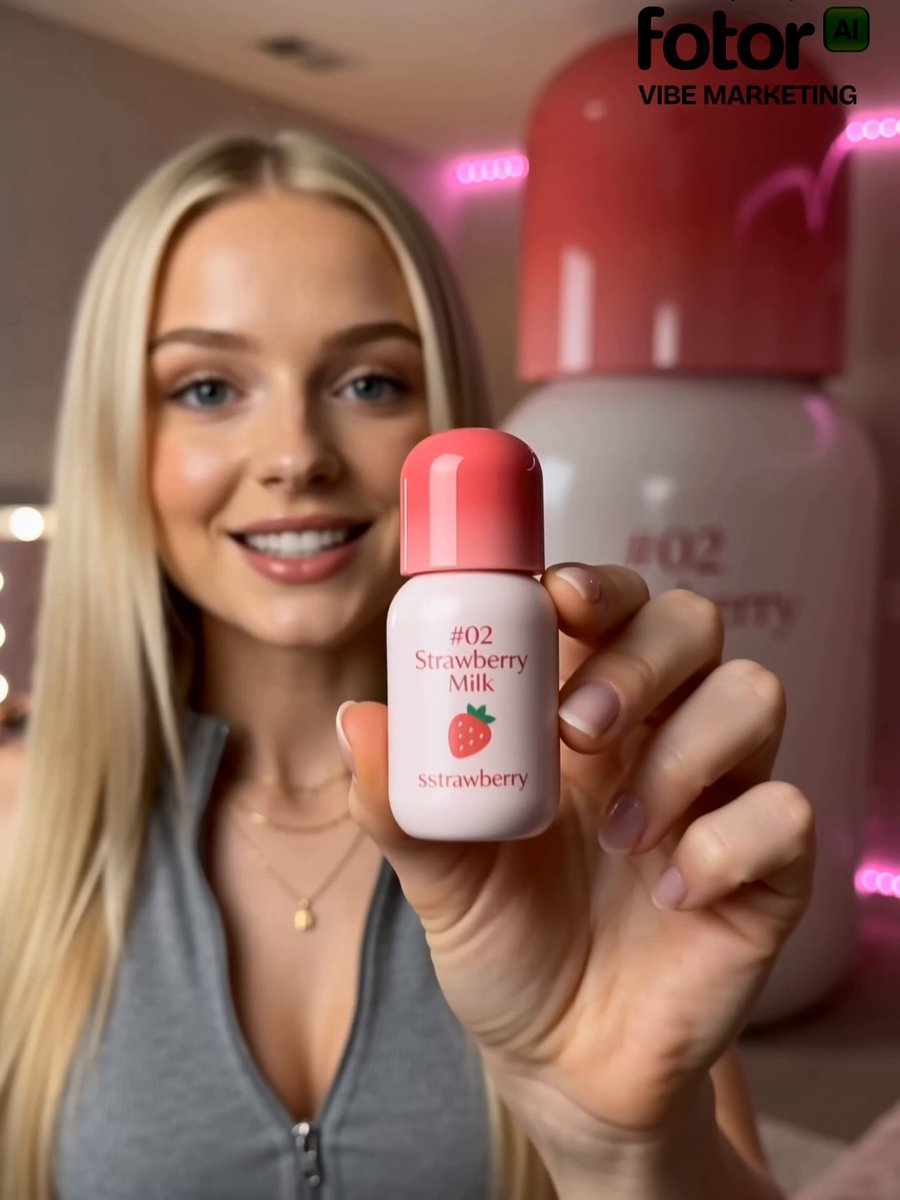 Giant Lip Tint Reveal