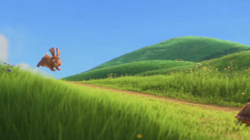Hare and Tortoise 3D Animation Story