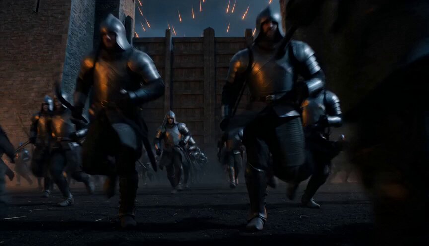 Epic Night Battlefield Siege