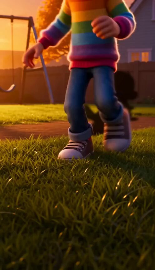 Die 3D-Animation „Der Schatten kündigt“