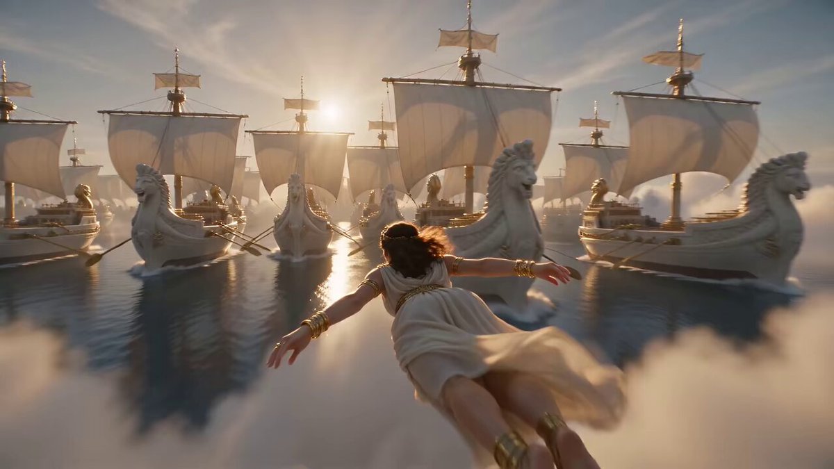 Ancient Roman Celestial Flight
