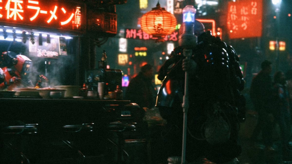 Fantasy-Markt Roboter-Ramen
