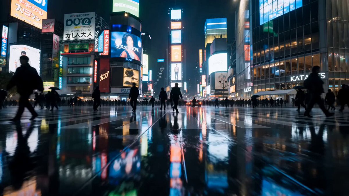 Cinematic Rainy Tokyo Night Racing POV