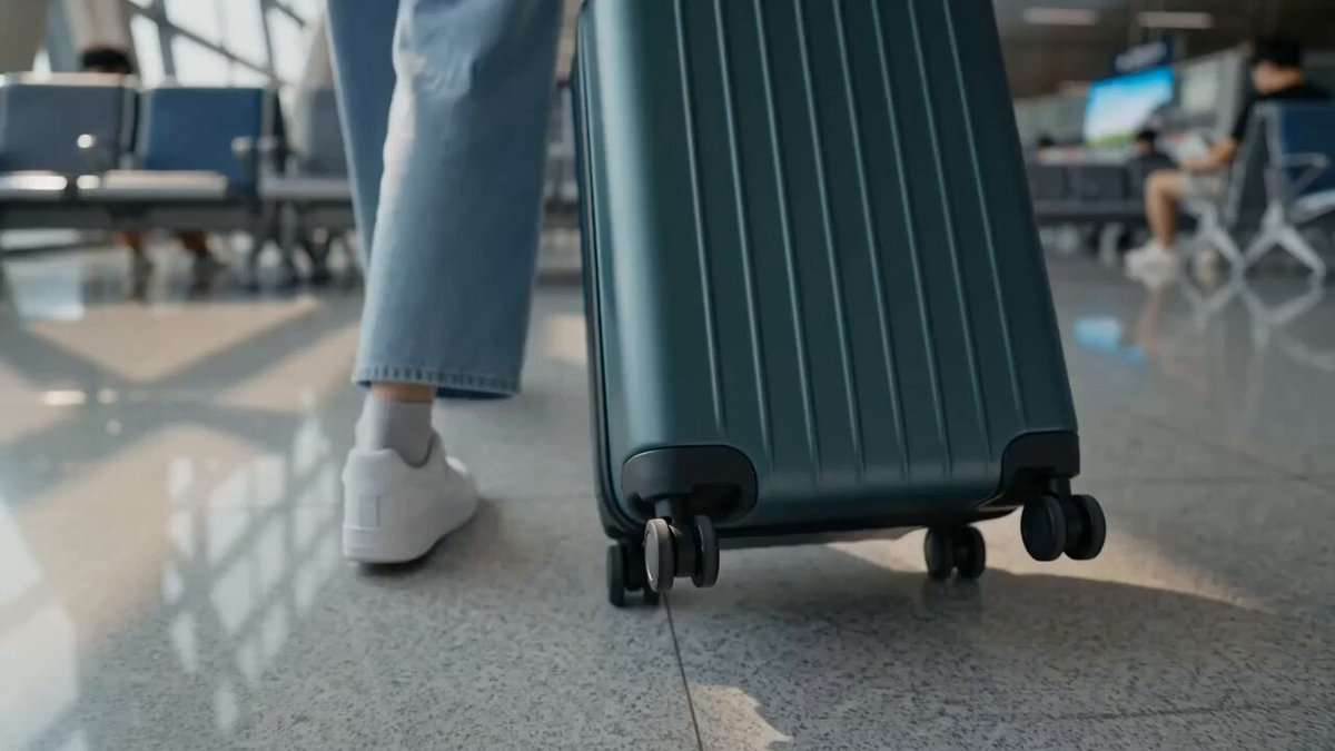 Lifestyle-Kurzvideo: Moderner Hochgeschwindigkeitsbahnhof