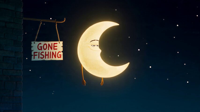 Animation: Moons freier Abend
