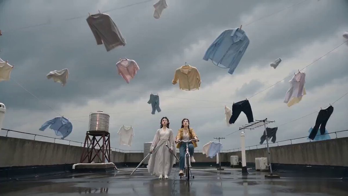 Seedance 2.0 Sword Formation Laundry Comedy Video Prompt