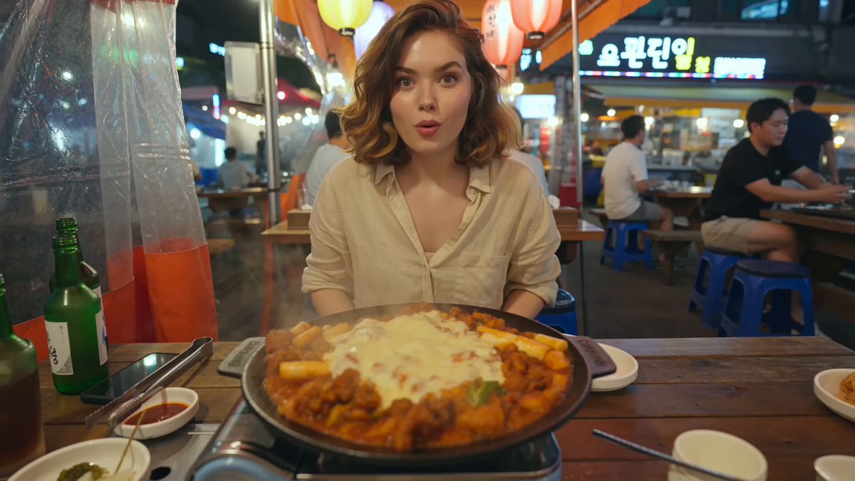 Koreanisches Street-Food-Vlog