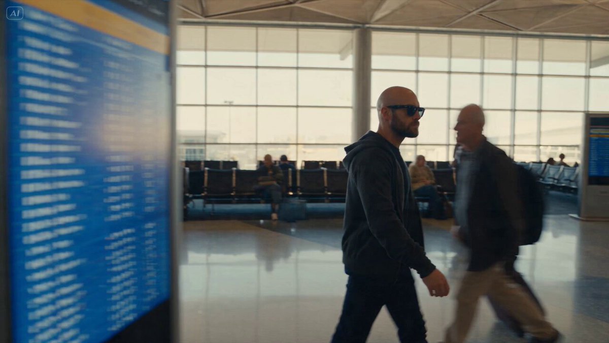 Cinematic Airport Terminal Collision