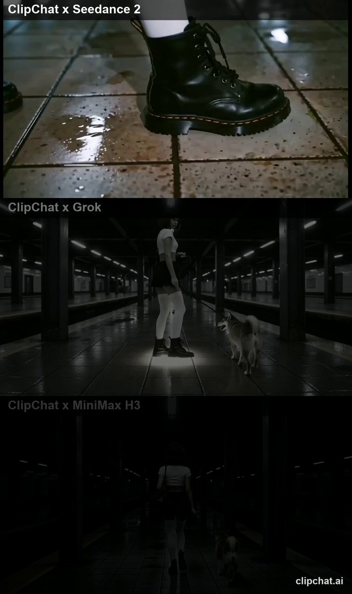 Vidéo de pas lumineux sur un quai de métro
