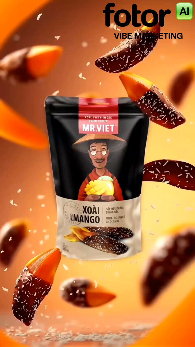 3D-Werbespot für Trockenfrucht-Snacks