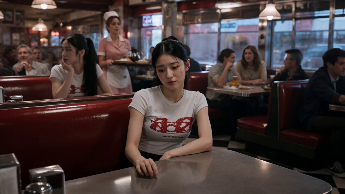 Slow-Motion 90s Diner Explosion