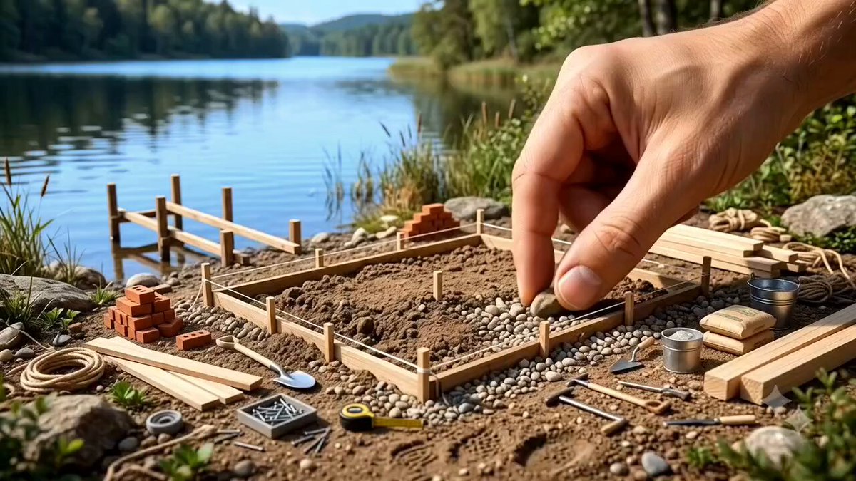 Miniature Lakeside Dream Home