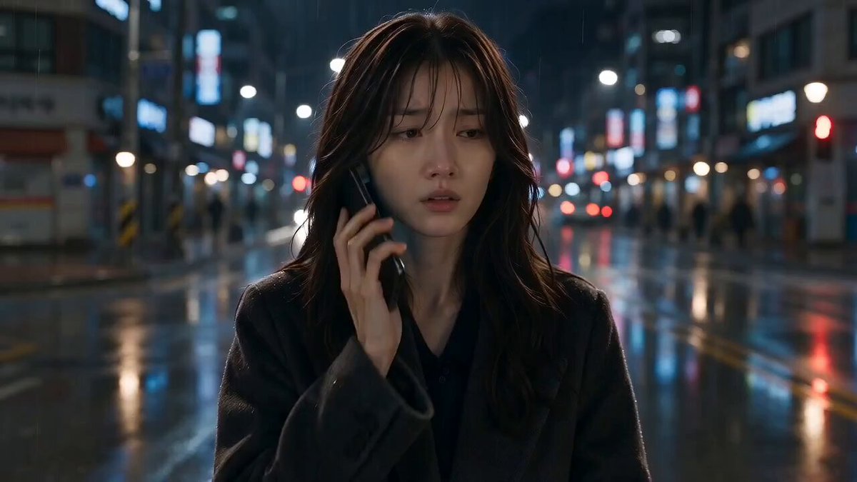 Rainy Seoul Thriller Night