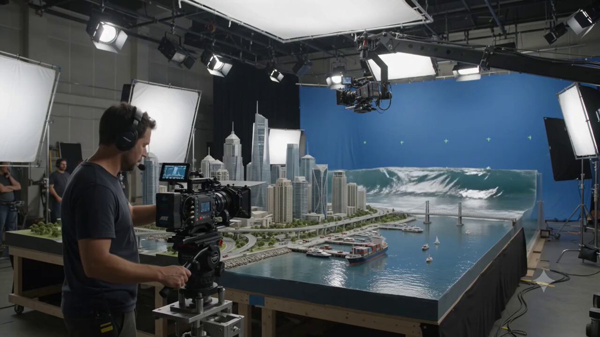 Miniature Coastal Disaster VFX