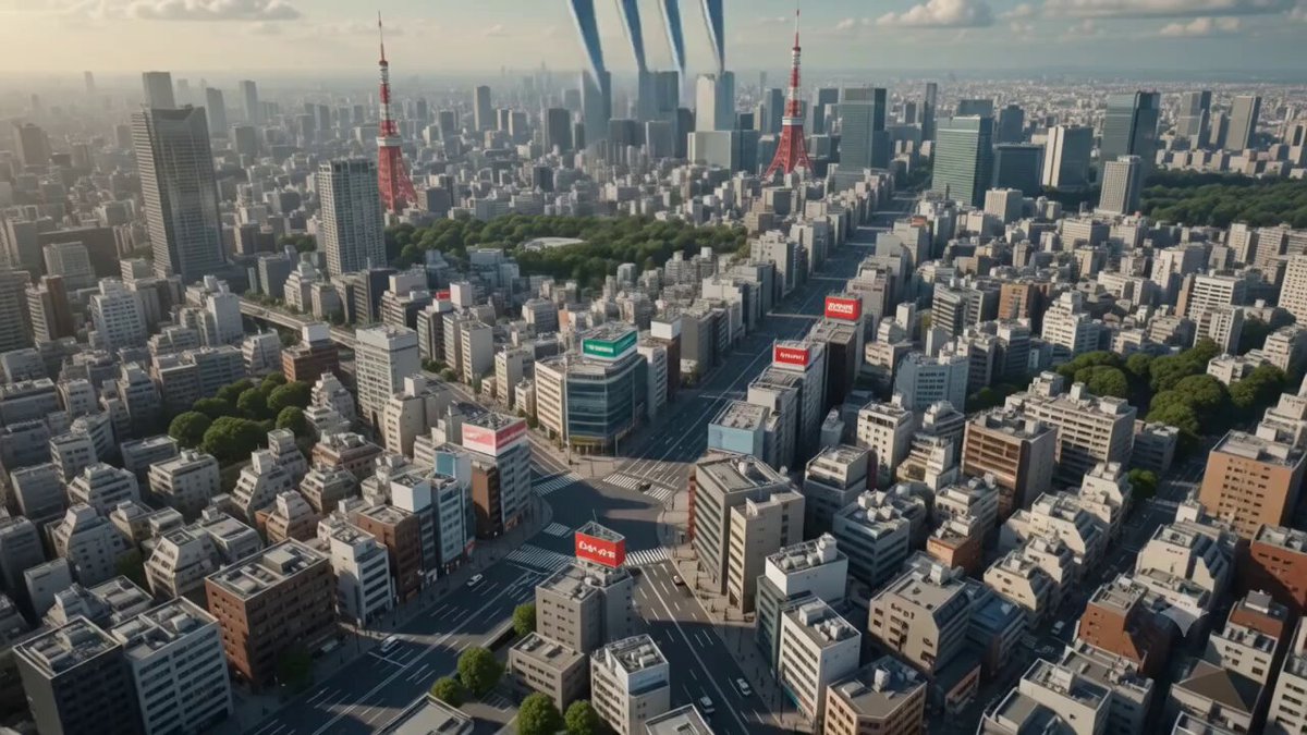 Surreale Tokio-Dessert-Animation