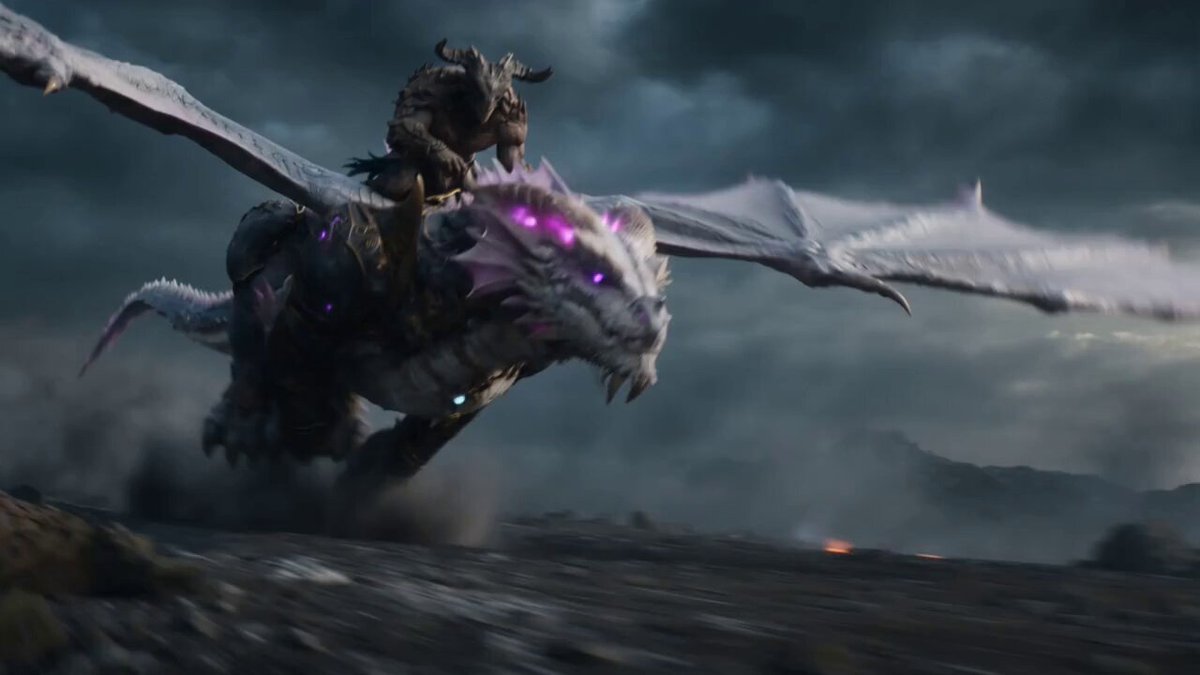 Beastman Dragon Rider Battle