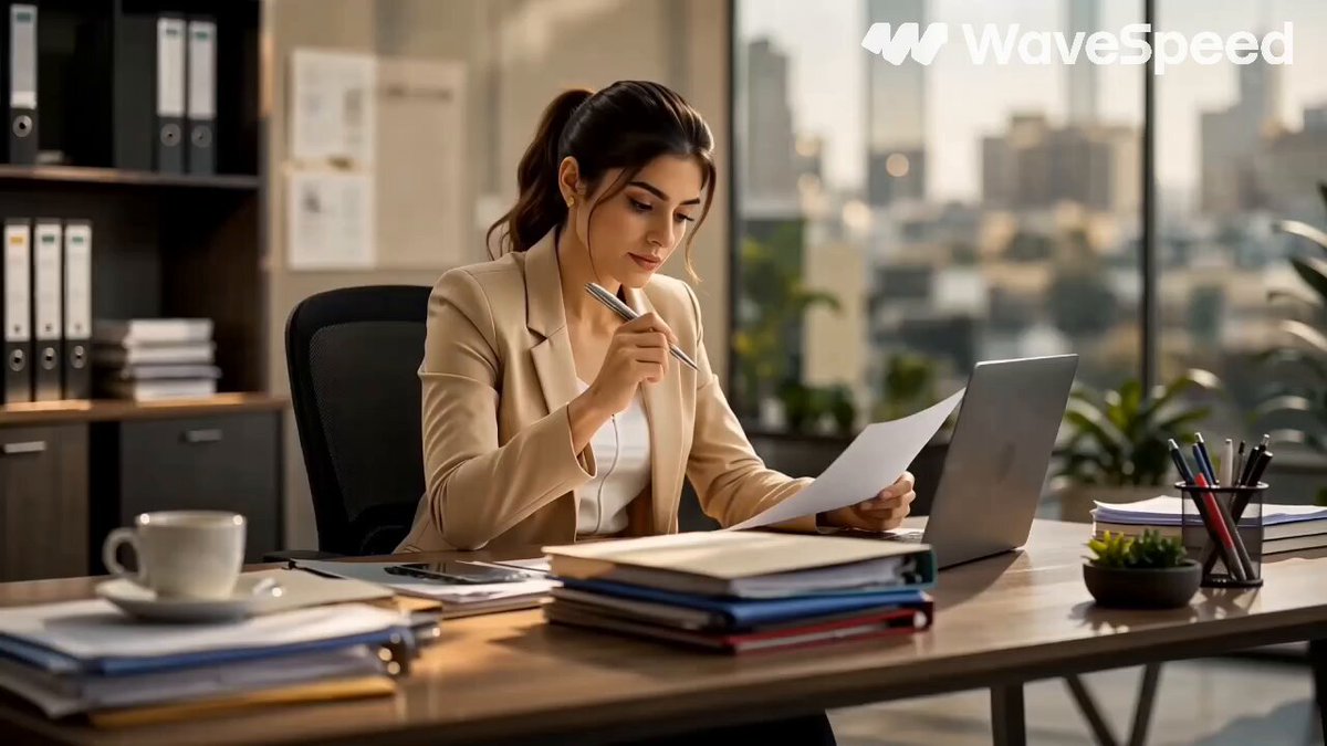 Professionelle Morgenroutine im Büro