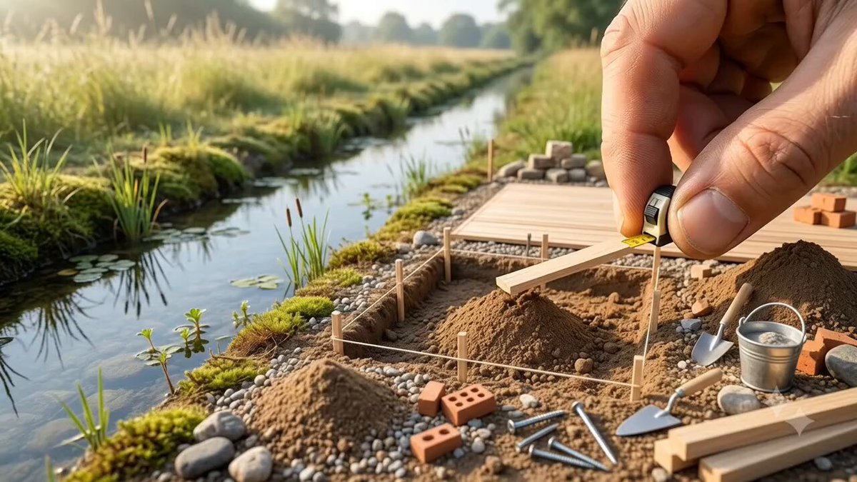 Tiny Canal House Build