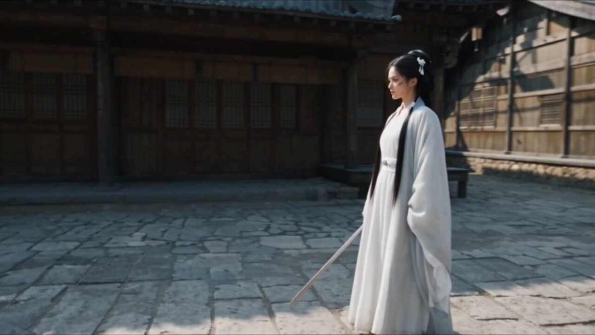 Wuxia-Schwertduell One-Shot-Video