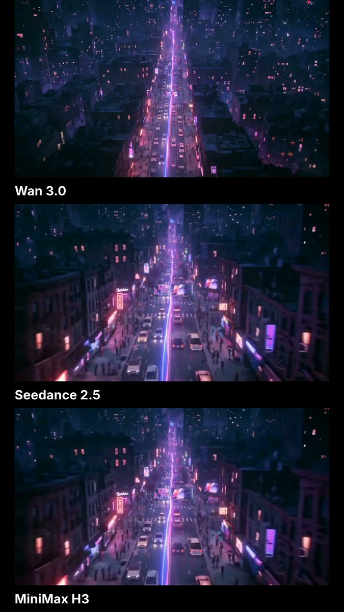 Neon City Glowing Orb Chase