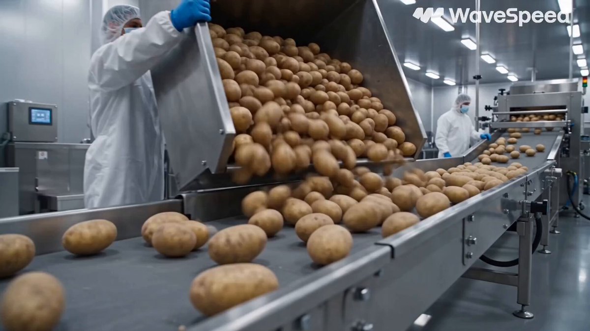 Automated French Fries Factory Documentary
