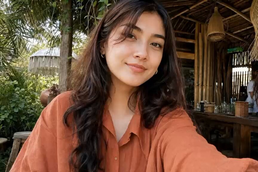 Vlog-Urlaub in einem indonesischen Dorf