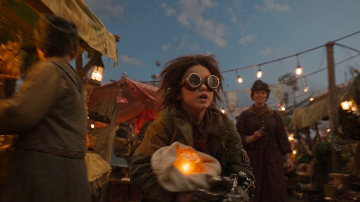 Steampunk Sky-Market Action-Skript