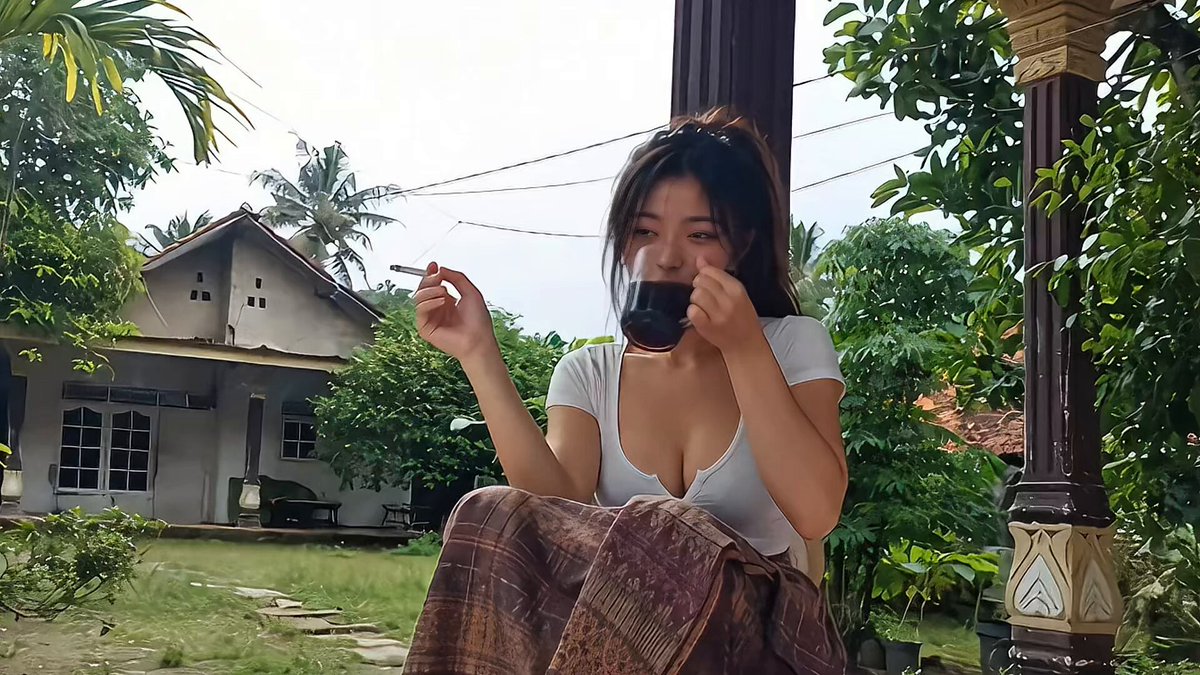 Indonesisches Dorf-Heimvideo