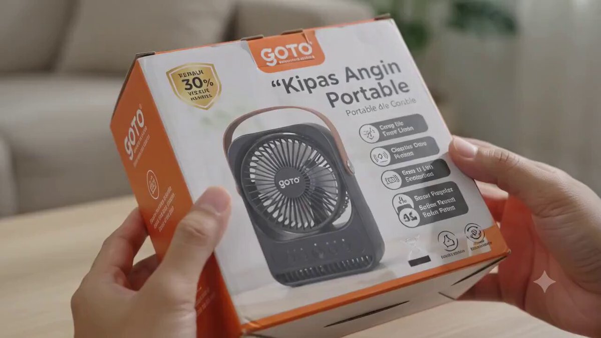 Portable Fan UGC Commercial