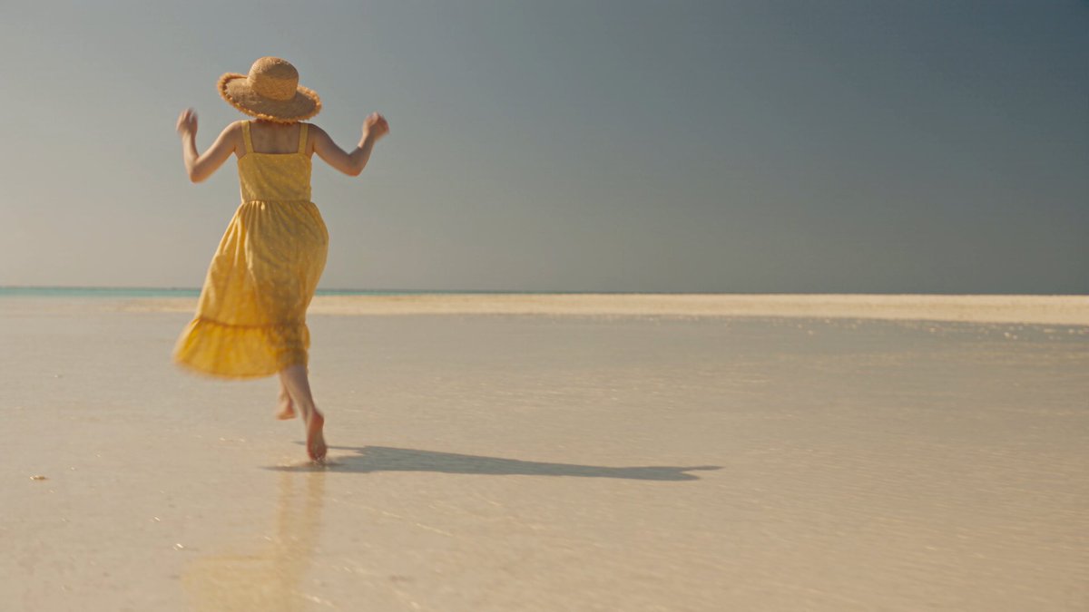 Okinawa Romance Travel Cinematic Scene