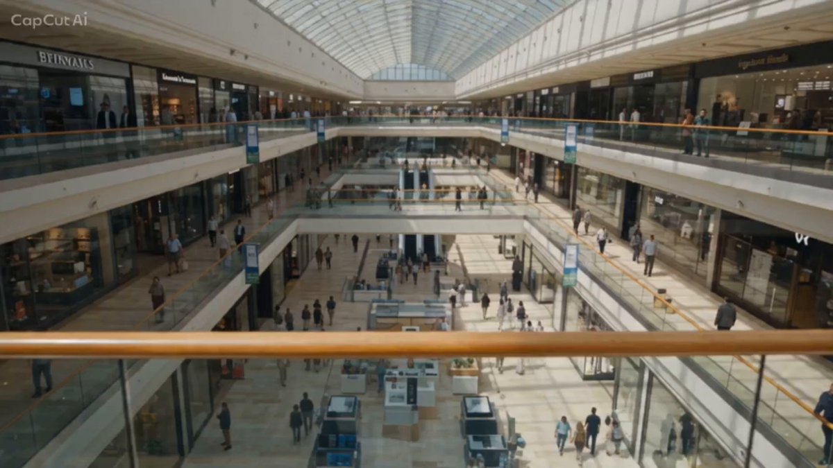 Cinematic Mall Agent Battle