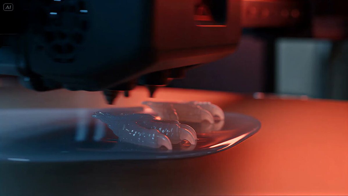 Prompt zur Transformation eines 3D-gedruckten Drachen