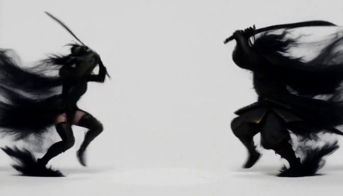 Ink Smoke Duel Fight