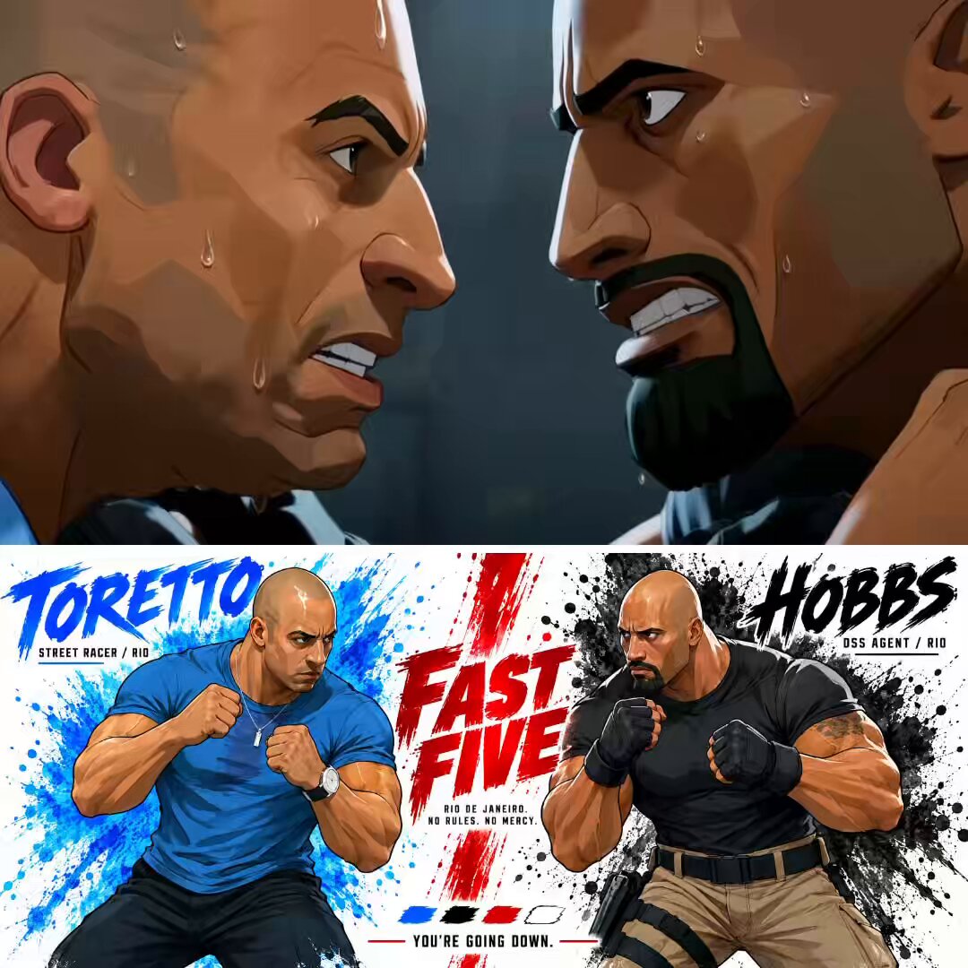 Fast Five Warehouse Fight
