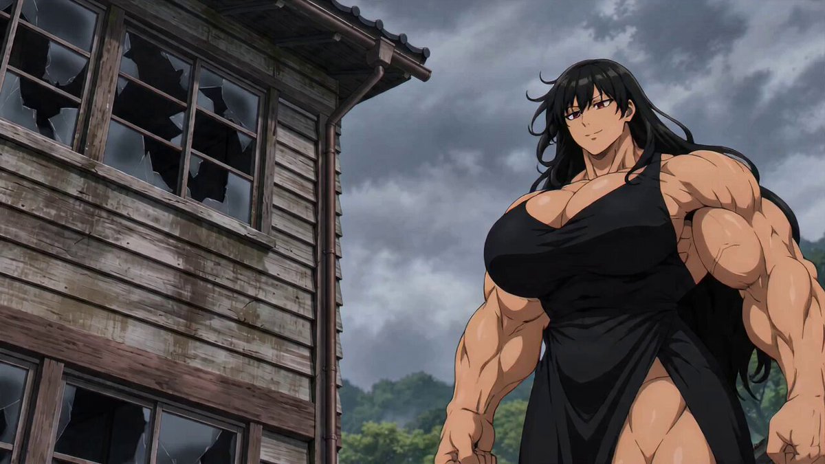 Giantess Destroys School
