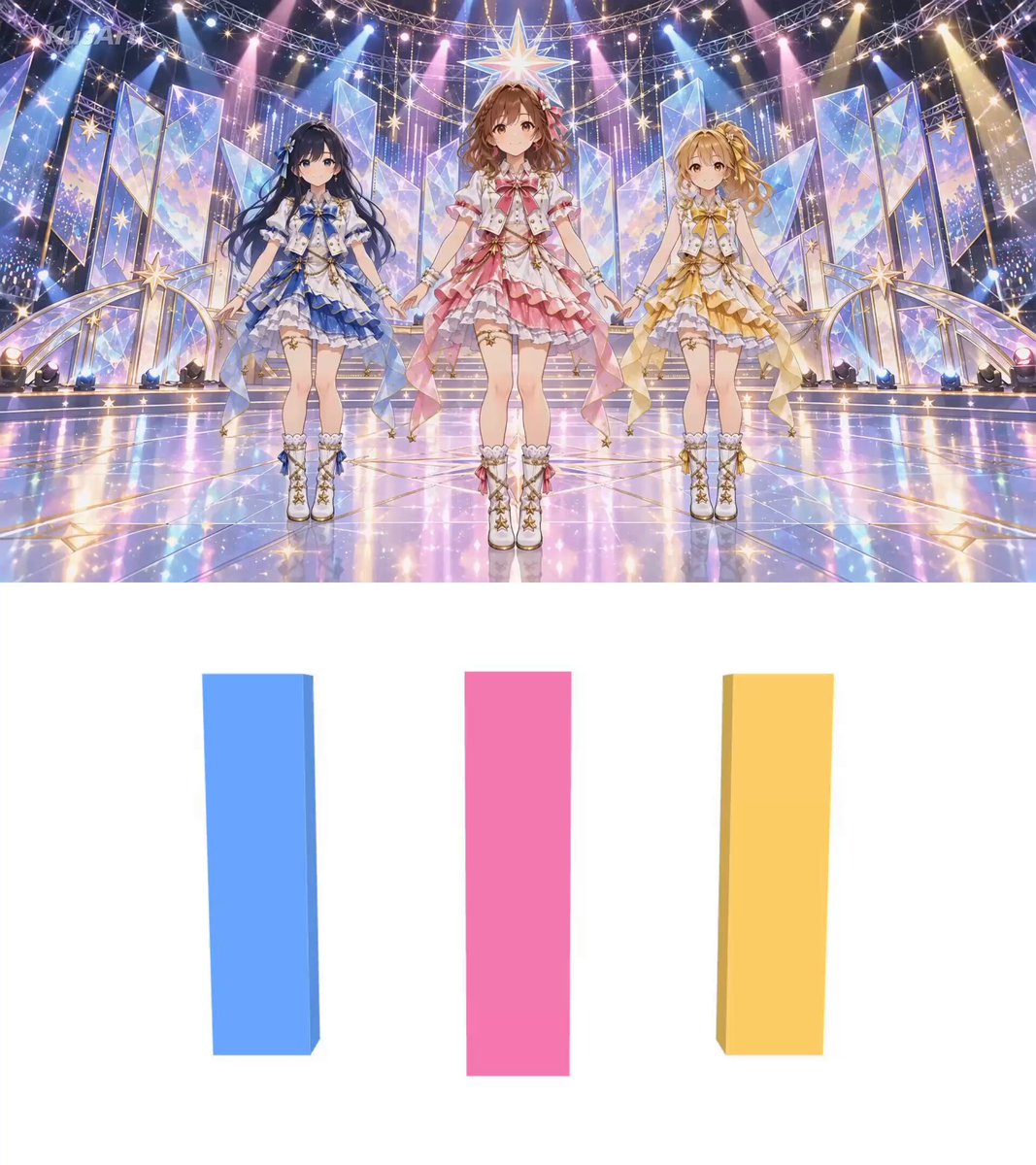 Three Idol Live MV