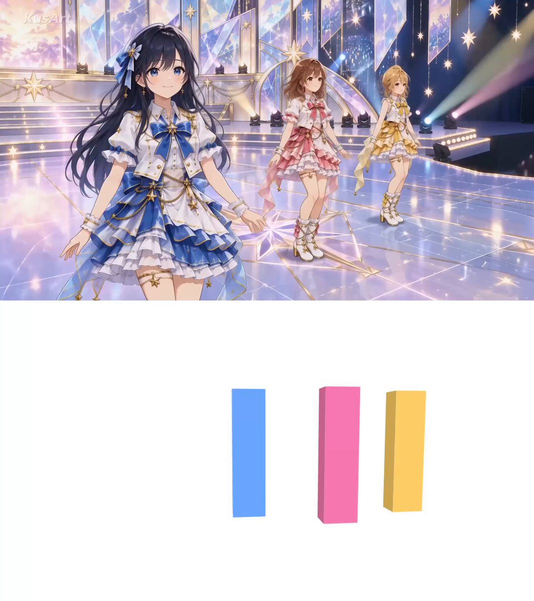 Three Idol Stage MV