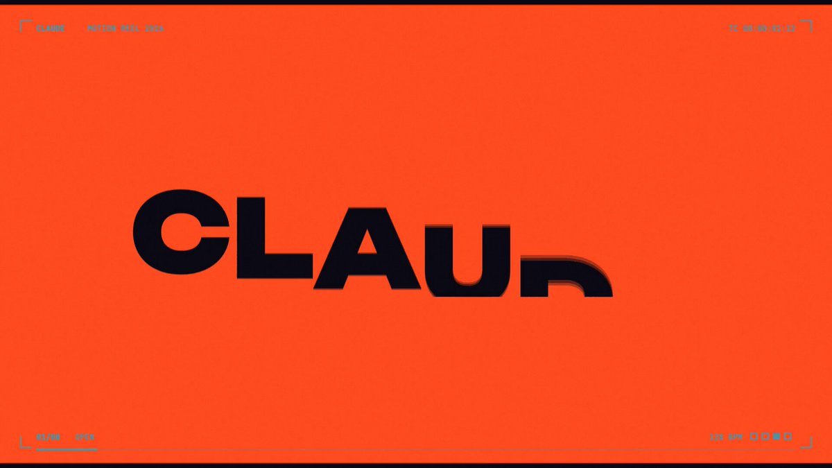 Motion designer showreel