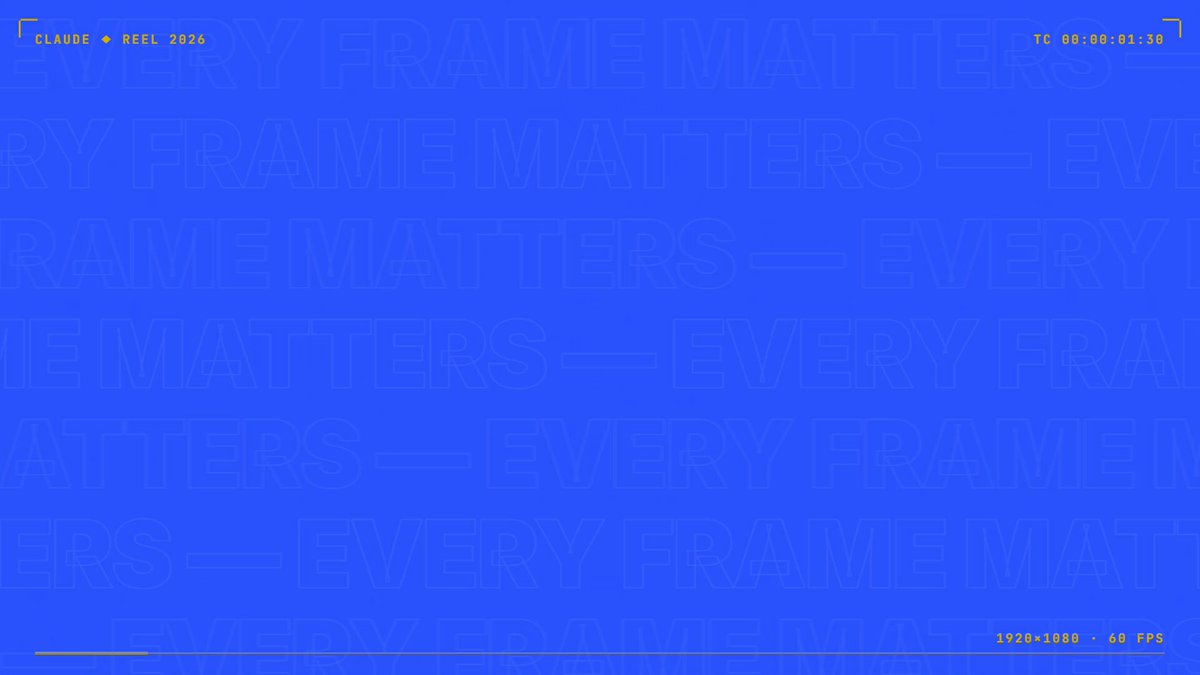 15-second motion designer reel