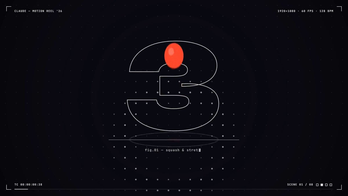 Motion designer portfolio showreel
