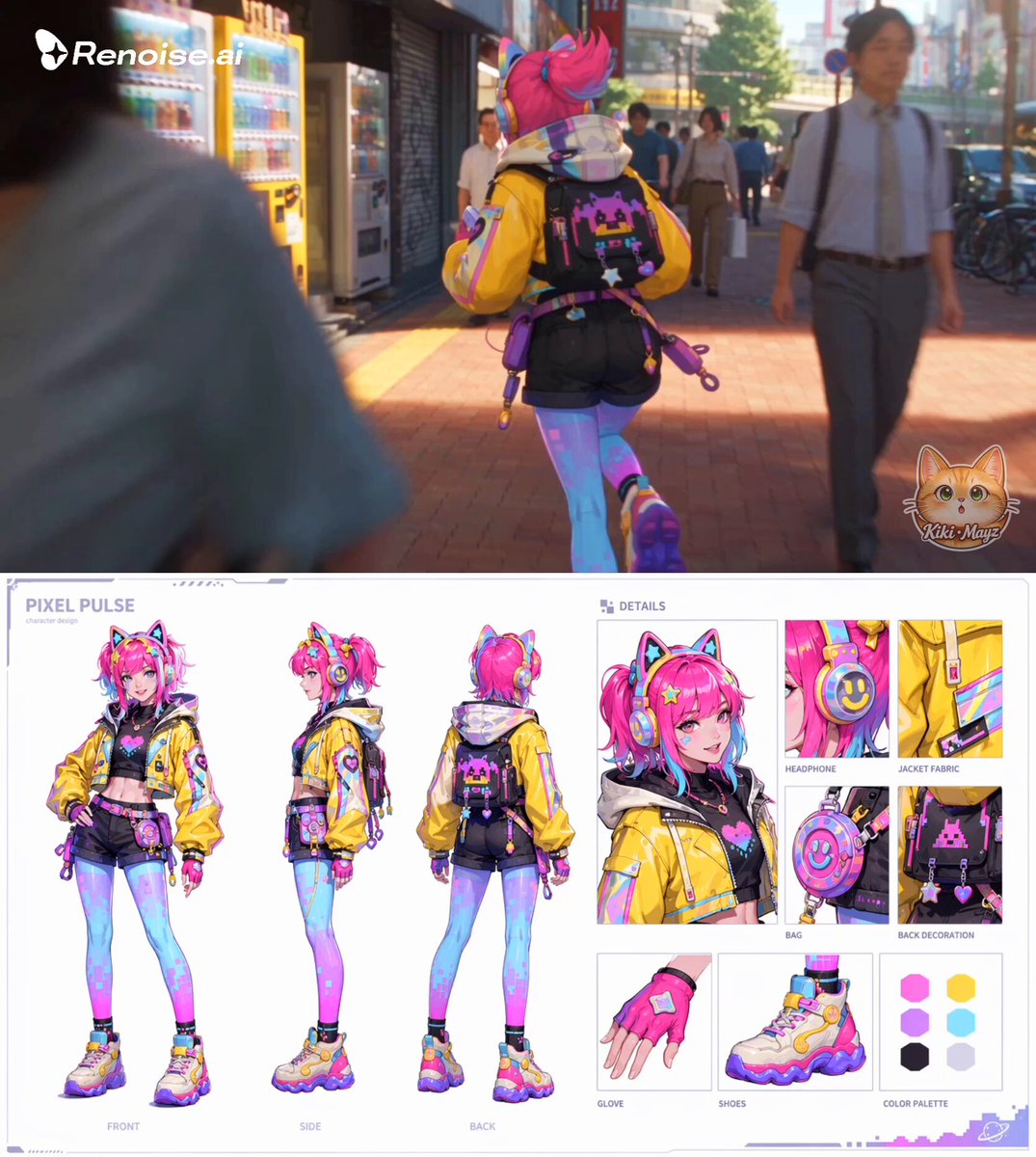 Anime Time Freeze In Shibuya