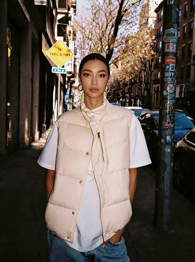Street Fashion Flash Portrait