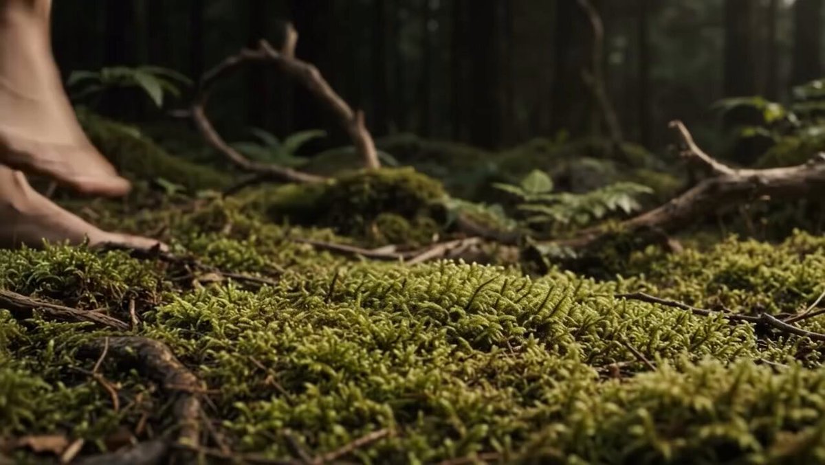 Mossy Forest Shoe Ad