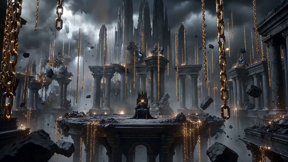 Roi de la Dark Fantasy sur Trône d'Obsidienne