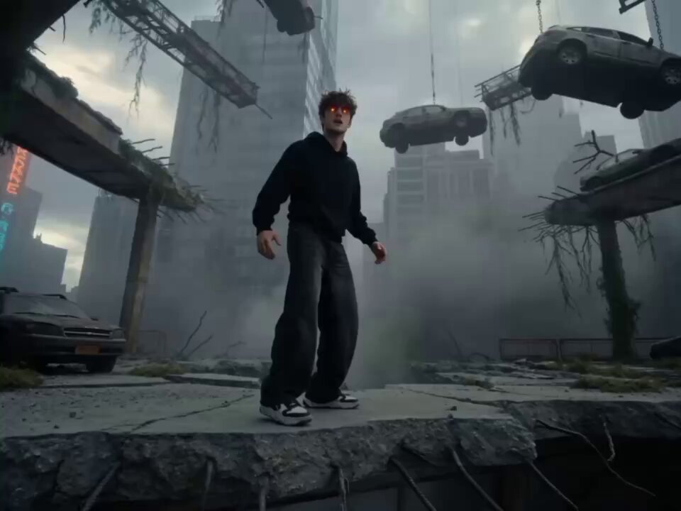 Post-Apocalyptic Sci-Fi Action Sequence