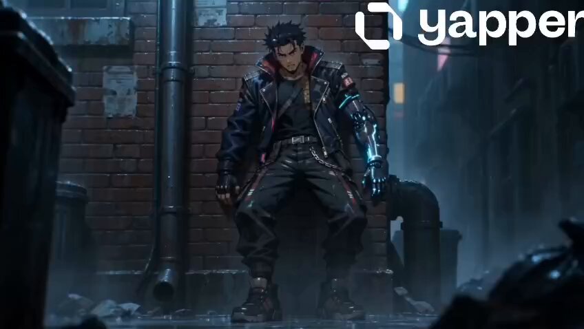 Gritty 90s Cyberpunk Anime Noir