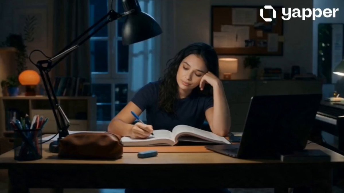 Late Night Study Resilience Scene