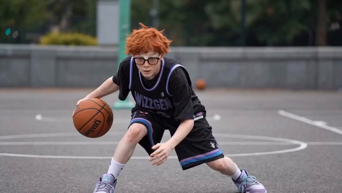 Basketball-Spieler-Aktionssequenz