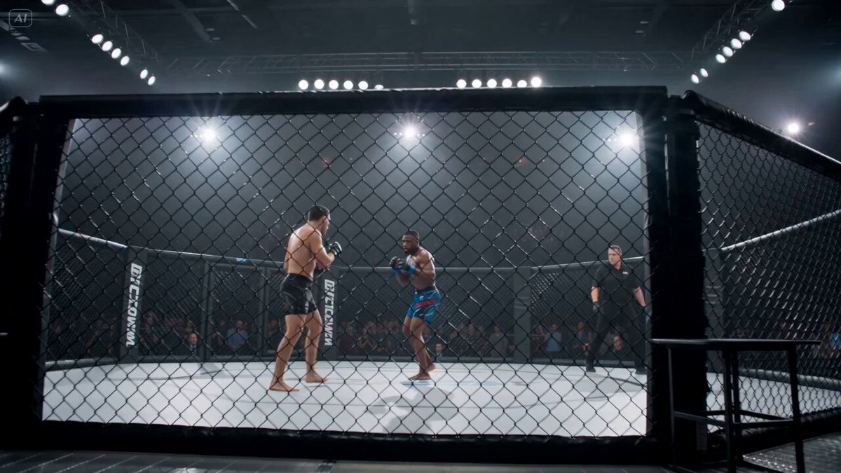 MMA Cage Fight Sequence